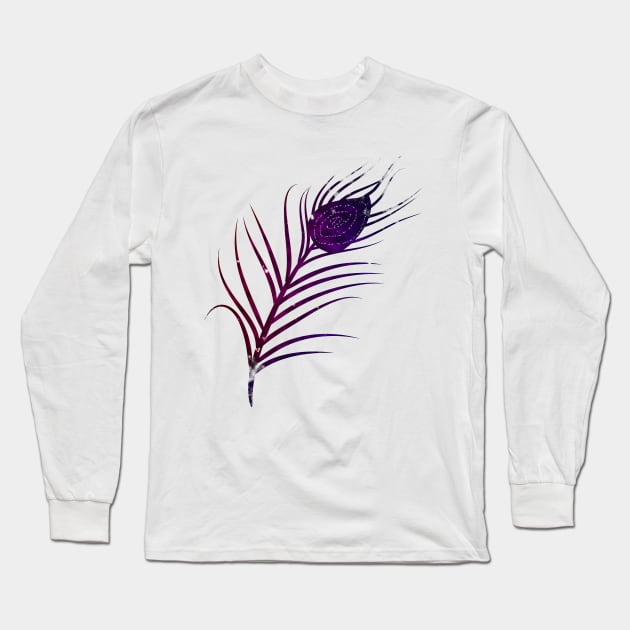 Feather Long Sleeve T-Shirt by WordsGames